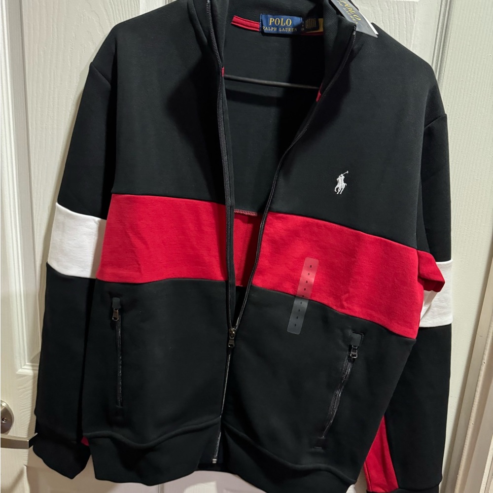 Red White and Black Track Jacket ***NEW***